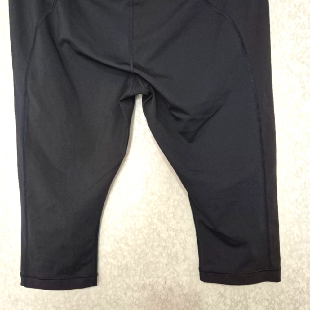 Athleta Black Cropped Leggings Stretchy Athletic Wear..SIZE:XL - Picture 7 of 11